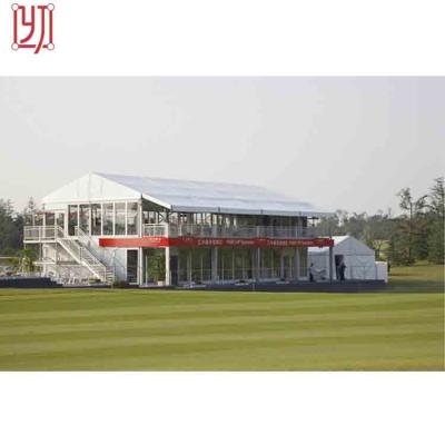 China Classic Wedding China Cheap Price Double Deck 2 Floors 300 Seater Party Wedding Marquee Tent for sale