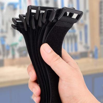 China Sustainable High Quality Wholesale Heavy Duty Plastic Loop Hook And Loop Adjustable Elastic Strap for sale