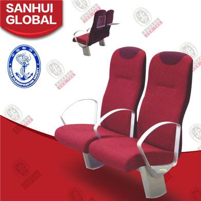 China Ferry Seats with aluminium frame and fire retardant upholstery for sale