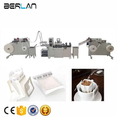 China food & Beverage Plant CF-MQ-320 Drip Coffee Filter Bag Making Machine for sale