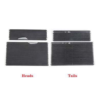 China beach & Holiday Car Center Console Drinks Water Cup Holder Covers Rolling Curtain For BMW X1 X2 F39 F48 F49 2016-2021 Model B Car Accessories for sale