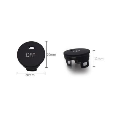 China beach & Vacation For BMW 5 Series E60 Air Conditioning Panel Switch Knob Central Control Button Cover MAX AUTO OFF REST Seat Ventilation for sale