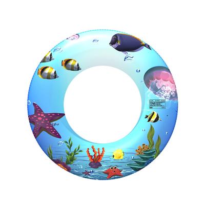 China Indoor and outdoor Best selling wholesale custom printed children's inflatable swimming ring for sale