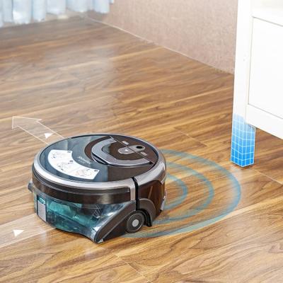 China VSLAM Camera Gyro Navigation Vacuum Robot Broom Vacuum Cleaner Wifi Auto Cleaning Wash Cleaner for sale