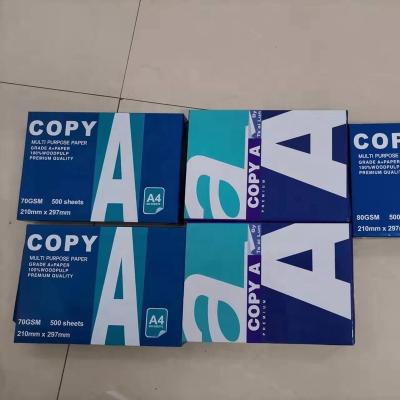 China Photocopy Machines China Supplier Wood Pulp Office Printing 500 Sheets A4 75 GSM 80 GSM Paper for sale