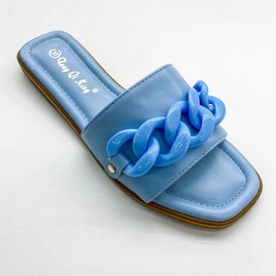 China High Quality Factory Made Waterproof Sandals Factory Made Women PU Comfortable Slipper for sale