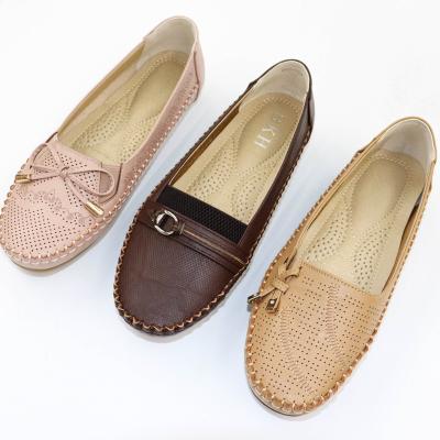 China Original flat source wholesale women's pvc outsole flat easy to wear and comfortable leisure women's flat for sale