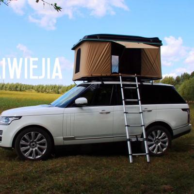 China Camouflage / Field Play Car Tent AC Umbrella Tent Car Rear Roof Tent for sale