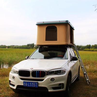 China Camouflage/Field Play Roof Tent Car 4 Person Roof Tent Can See Starse Heavy Duty Car Tent for sale