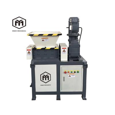 China MingYi Spindle Slim Twin Shaft PCB Board Metal Scrap Metal Shredder Steel Strip Shredder Machine For Good Price for sale