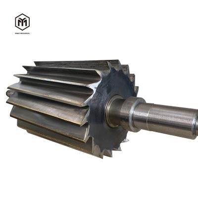 China Machinery Repair Shops Rotary Pelletizer Cutter Blade Gear Hob for sale