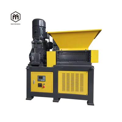 China Recycle new style scrap plastic bit scrap tires double shaft plastic shredder industrial aluminum box twin shaft shredder machine for sale