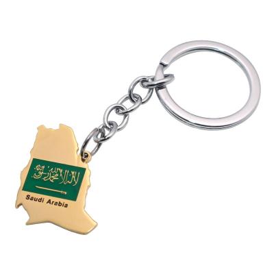 China Small Saudi Prince Club Buckle Saudi Arabia Pendant Badge Logo Gift Key Chain Belt Customize Promotion Keychains for sale