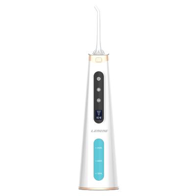 China ABS Water Flosser Wireless Small Oral Dental Irrigator Water Pick Teeth Cleaner, with 8 modes and USB rechargeable lithium batteries, for sale