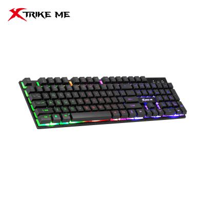 China Hot Selling Numpad Wired Gaming Backlit Mechanical Keyboard Gamer Desktop Keyboard For Windows XP for sale