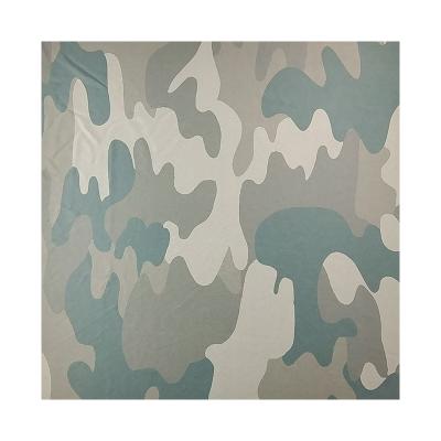 China Latest Design 100% Polyester Anti-Static Double Urban Camouflage Knitted Jersey Fabric for sale