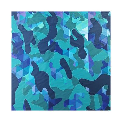 China Latest design 100% polyester coolpass feature anti-static camouflage knitted jersey fabric for sale