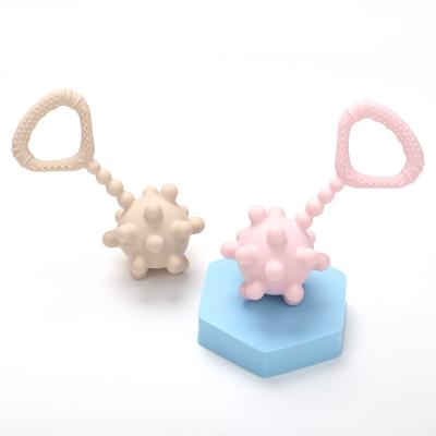 China Non-toxic Wholesale Customized Baby Chewable Silicone Teether BPA Free Teething Toys for sale