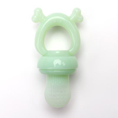 China BPA Free BPA Free Baby Pacifier Teething Toy Fruit Feeder Nipple Bite Pouches Replace Accessories Silicone Bite Mesh Bag for Toddlers Kid for sale