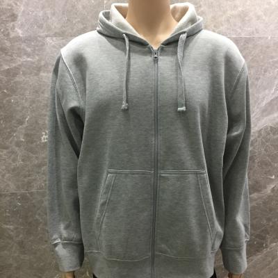 China Anti Shrinkage Women Zip Cotton 55 45 Polyester Hoodie Men for sale