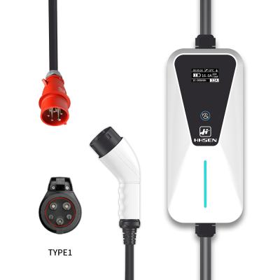 China Factory Wholesale 32A Indoor / Outdoor Type - 2 Electric Car Cable EV Fast Charging Portable Charger for sale