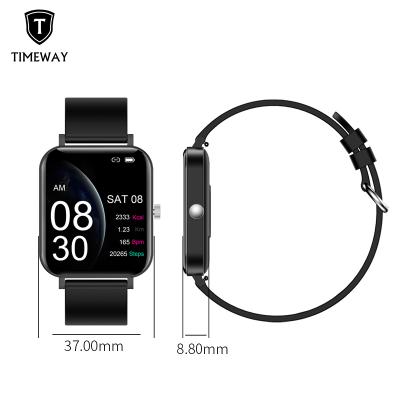 China Wholesale Heart Rate Blood Pressure TPU Health Tracker Smartwatch Multi-sport Modes Temperature Monitoring for sale