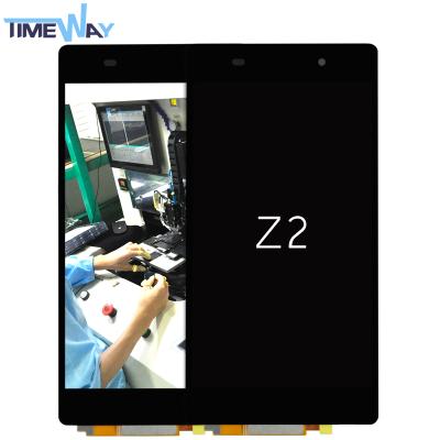 China Best Quality TFT Repair Parts Mobile Phone LCD Replacement For Sony xperia z2 LCD Screen Display Digitizer Assembly for sale