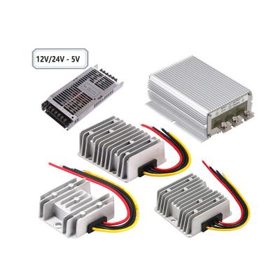 China DCDC converter 12v 24 to 5v 12v DCDC buck converter 11V-30V to 5v 5.9V buck module dcdc dc inverters converters 10A 30A 50A according to power for sale