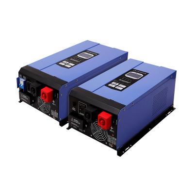 China RV DCAC Inverter Solar Hybrid Inverter Built In MPPT 40A 60A 12V 24V 48V 1kw~6Kw 10Kw Inverter Solar Charger On Grid 50*31*19CM for sale