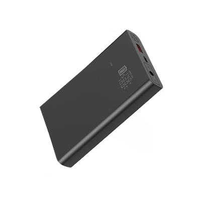 China Type C PD 100W Type-C Dual Fast Charging Power Bank For Laptop With Fast Charging QC3.0 DC Input/Output 120W 5-24V Voltage Adjustable for sale