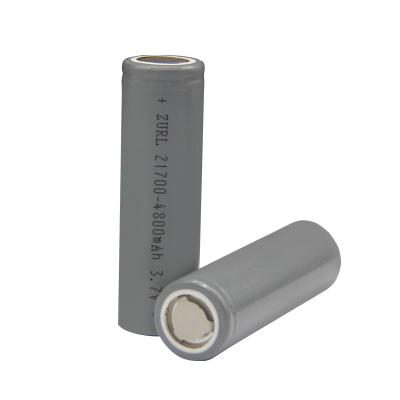 China Toys High Capacity 21700 Battery Cells 4800mAh A+ Grade High Capacity Lithium Li-ion Battery Cells A+ Grade for sale