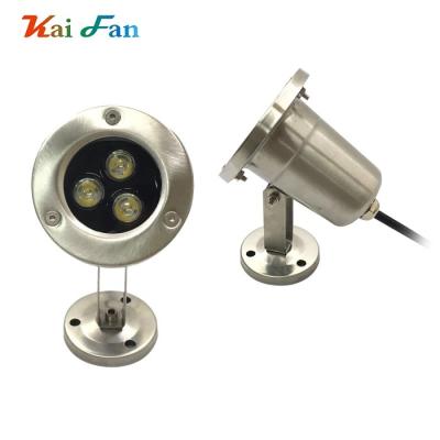 China Outdoor underwater ip68 waterproof RGB 3w 6w 9w 12w 18w 24w 36w swimming pool fountain led pool light for sale