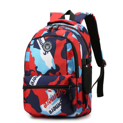 China Camouflage Waterproof Backpack School Bags Girl Waterproof Backpacks for Boys and Girls School Backpack Bag for sale