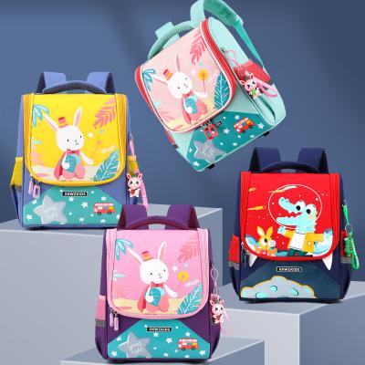 China Waterproof cartoon bagpack children school bags durable child primary waterproof school backpack Oxford kids back bag for sale