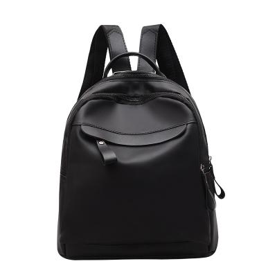 China Wholesale Fashion Women's Other Bag Handmade Black Nylon Backpacks Backpack, Single Rucksack Bag Backpack for sale