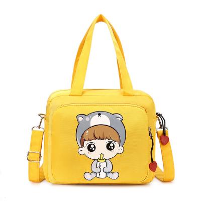 China Water Resistant Cartoon Mum Bag With One Shoulder Diaper Bag Slant Car Hanging Bag for sale