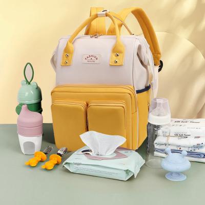 China Water Resistant Diaper Bag Backpack Diaper Bags For For Mom And Dad Maternity Diaper Bag for sale