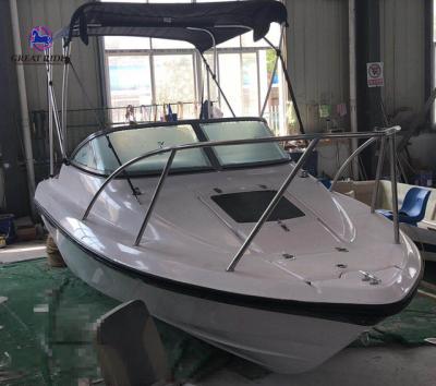 China High Quality FRP Speed ​​Boat Fiberglass Fishing Boat For Sale Philippines for sale