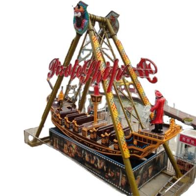 China FRP+steel amusement park games machine big swing 24 seats pirate ship corsair rides big for sale for sale