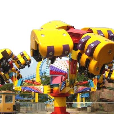 China Commercial Outdoor Metal Amusement Park Equipment 24 Seats Thrilling Ride Energy Storm For Adults for sale