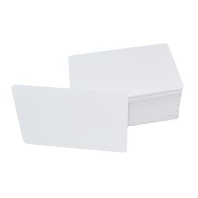 China Customized Waterproof / Waterproof Business Shopping Thank You White PVC Plastic Printable Blank Cards for sale