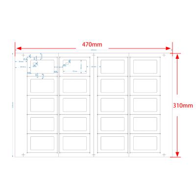 China Waterproof / Waterproof RFID NFC N-TAG213/215/216 Chip 13.56MHz Inlay A4 Smart Card Sheet 2*5/3*8 Layout For US EU for sale