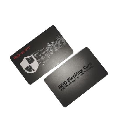 China Waterproof / Waterproof RFID Blocking Card for sale