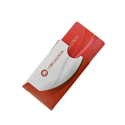 China Customized waterproof/waterproof promotional price of your gift certificate with card holder for sale