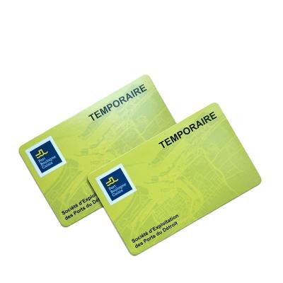 China Lower Price Waterproof/Waterproof PVC 13.56mhz Rfid Access Control Card UHF Custom Printing Paper Card for sale