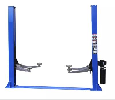 China Low Noise Durable Floor Plate Two Post Lift Arm Locks Hydraulic Post Car Lift 4.0T for sale