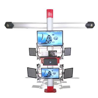 China Factory Direct Sale 3D Automatic Four Wheel Aligner Double Screen Aligenment Machine 2850*330*310+1270*850*750mm for sale