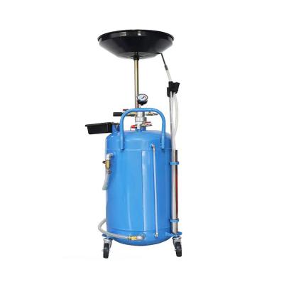 China 80L Adjustable Pneumatic Oil Collector Trolley Oil Collector Tube Vacuum Waste Pneumatic Oil Extractor 124 Spider (348_) for sale