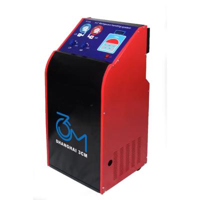 China Auto Machinery Repair Shops Refrigerant Recycle Recovery Recharge Machine Car AC Refrigerant Recovery Machine for sale