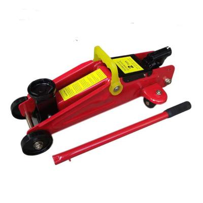 China Floor Trolley Car Jack 2 Ton Hydraulic Movable Rolling Car Garage Jack 2000KG Flooring Jack for sale